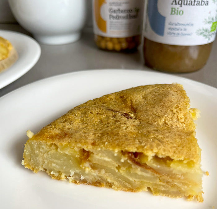 Truita de patates 100% vegetal amb Aquafaba CasaAmella
